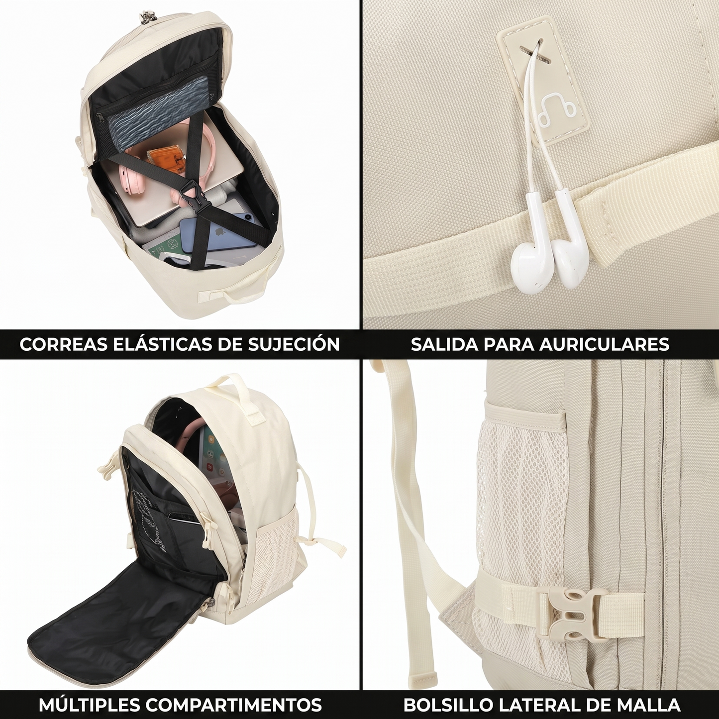 MOCHILA DE CABINA 40x30x20 CM · SINESCALAA™